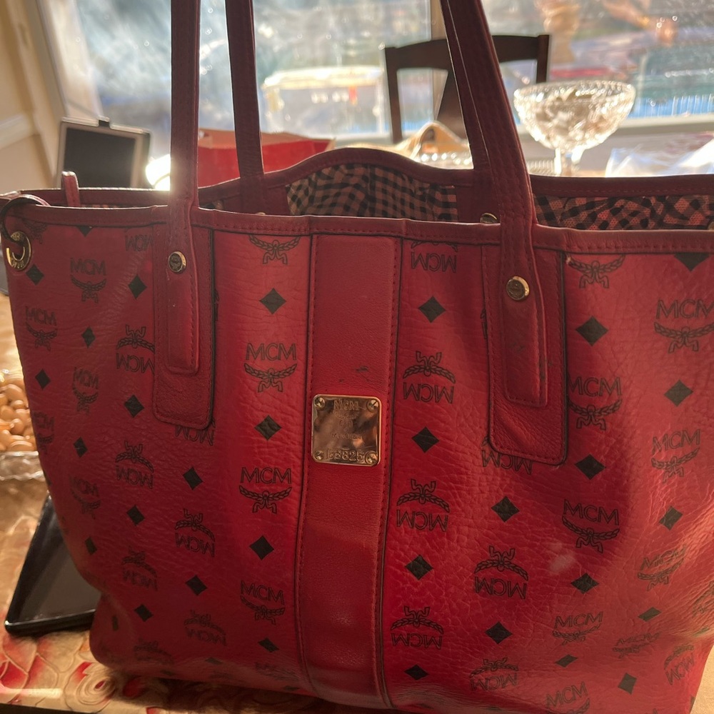 100% authentic MCM tote bag